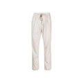Gray Elastane Casual Pants