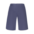 Blue Cotton Men's Pants