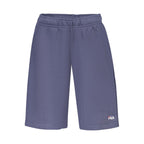 Blue Cotton Men's Pants