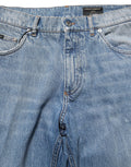 Light Blue Washed MidWaist Classic Denim Jeans