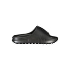 Pantoffel für Damen aus schwarzem Polyurethan