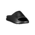 Pantoffel für Damen aus schwarzem Polyurethan
