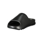 Pantoffel für Damen aus schwarzem Polyurethan