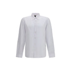 White Linen Dress Shirt
