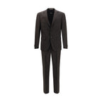 Gray Wool Oves Aries Two-Piece Suit
