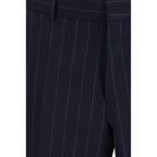Blue Wool Oves Aries Two-Piece Suit