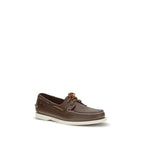 Brown Calf Leather Bos Taurus Loafers