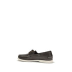 Brown Calf Leather Bos Taurus Slip-On Loafers