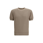 Beige Cotton Sweatshirt
