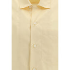 Umit Benan Bicolor Silk Shirt