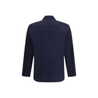 Umit Benan Blue Cotton Shirt