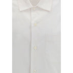 Umit Benan White Cotton Dress Shirt
