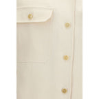 Umit Benan Beige Linen Shirt