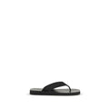 Senso Black Rubber Flip-Flop Sandals