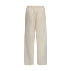 Umit Benan Beige Cotton Casual Pants