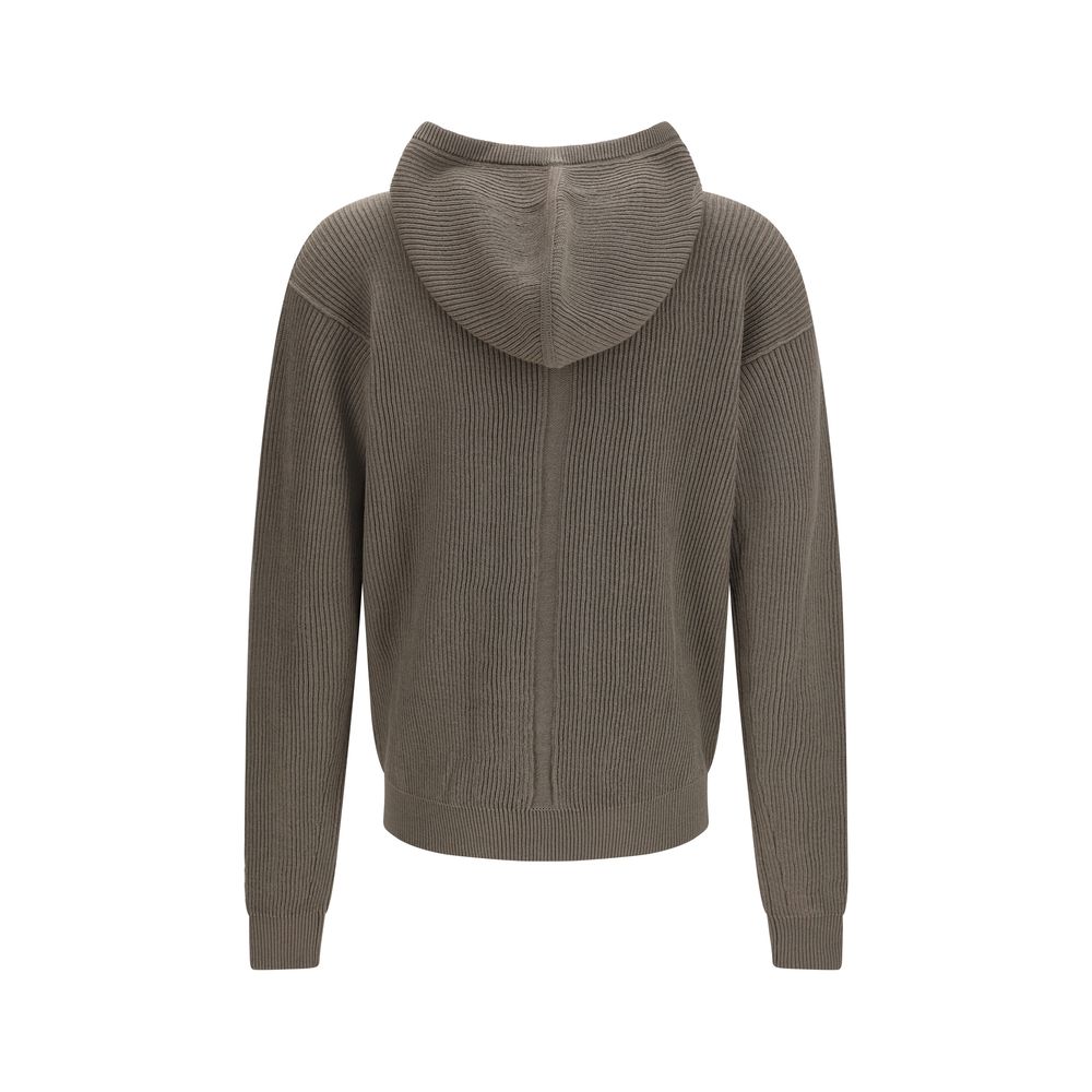 Grauer Woll-Oves Aries Hoodie