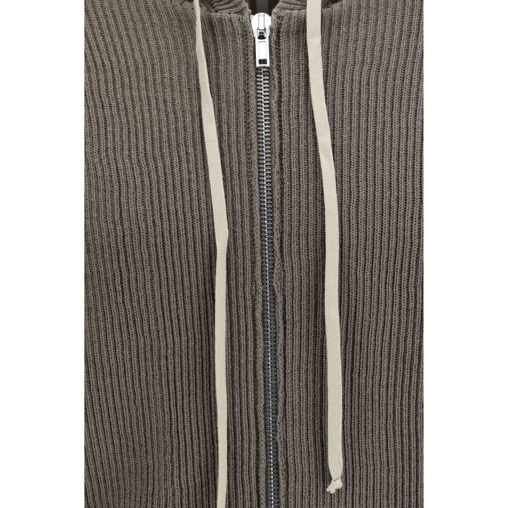 Grauer Woll-Oves Aries Hoodie