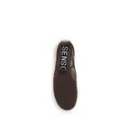 Senso Brown Rubber Ballet Flats