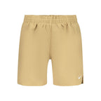 Beige Polyster Men Boxer