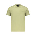 Green Cotton Men's T-Shirt
