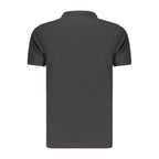 Black Cotton Women's Polo Shirt