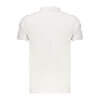 Blue Cotton Women Polo Shirt