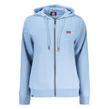 Azzurro Cotton Womens Hoodie