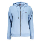 Azzurro Cotton Womens Hoodie