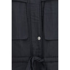 Isabel Marant Étoile Black Modal Full-Length Jacket