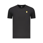 Black Cotton Men's T-Shirt