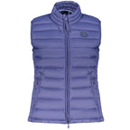 Blue Polyester Women Jacket