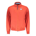 Red Polyester Men's Jacket
