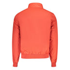 Red Polyester Men's Jacket