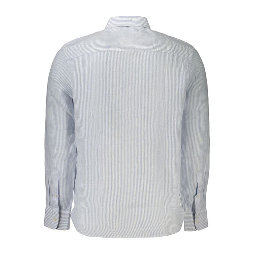 Light Blue Linen Men's Shirt