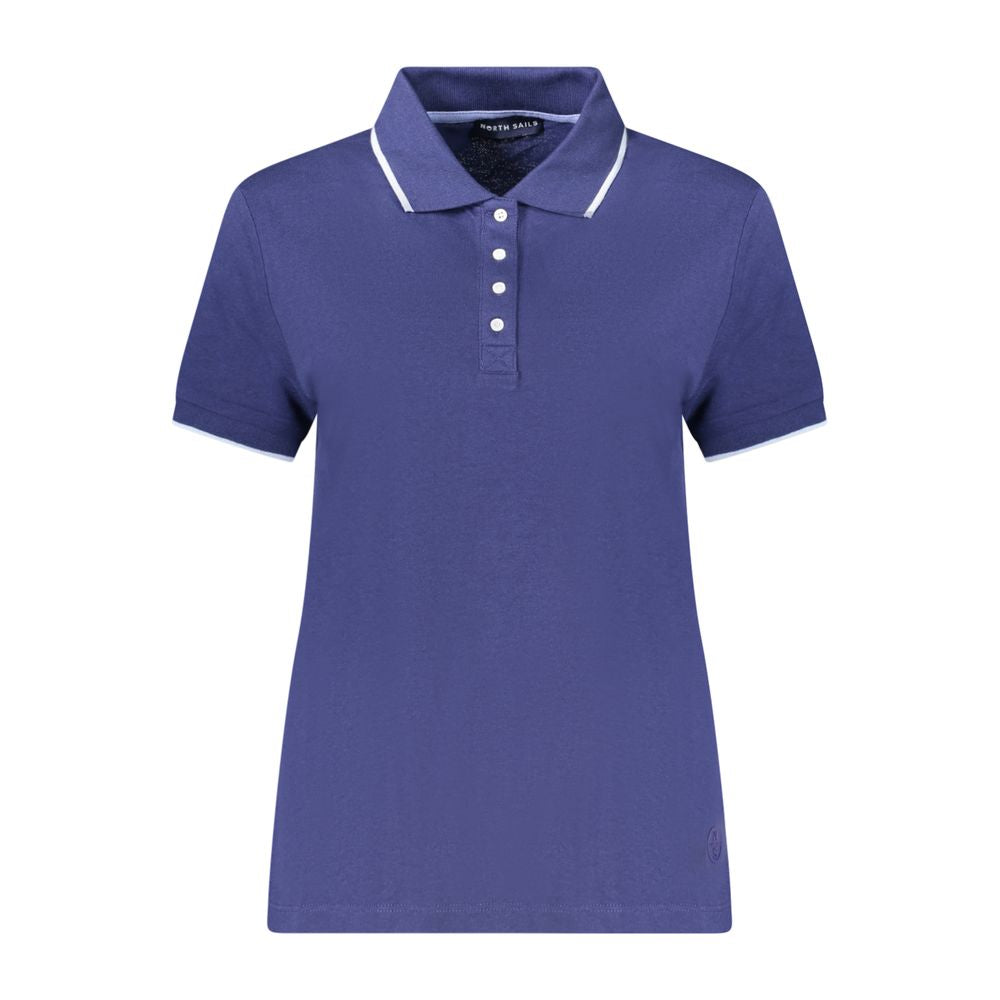 Blue Modal Womens Polo