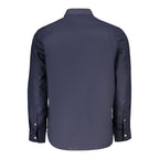 Blue Linen Men's Shirt