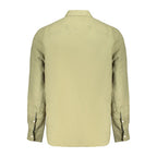 Green Linen Men's Shirt