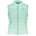 Green Polyester Women's Vest