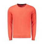 Red Cotton Men Sweater
