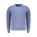 Blue Cotton Men's Sweater