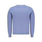 Blue Cotton Men's Sweater
