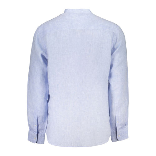 Light Blue Linen Men's Shirt