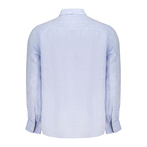 Light Blue Linen Men's Shirt