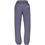 Blue Cotton Men Trouser