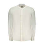 White Linen Men's Shirt
