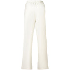 White Cotton Women's Pants