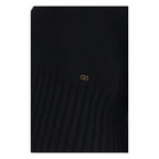Valentino Garavani Black Cotton Cardigan