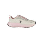 Damen-Sneaker aus weißem Polyurethan