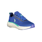 Blauer Herren-Sneaker aus Polyurethan