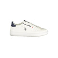 White Polyurethane Men's Sneaker